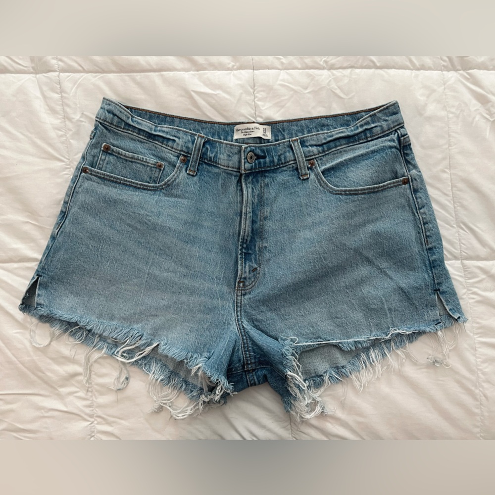 Curve Love High Rise Mom Shorts
